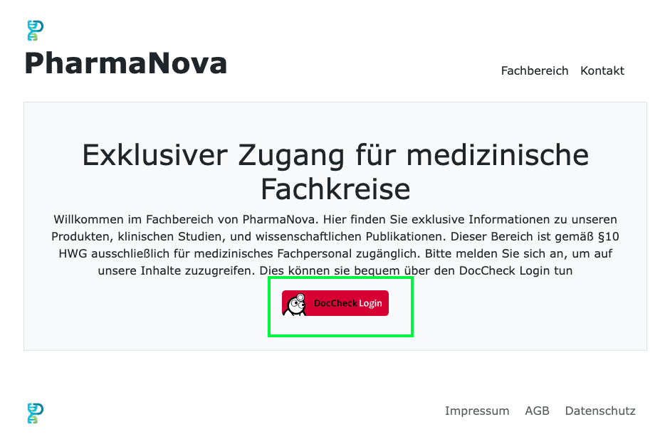 Korrekte Button-Implementierung
