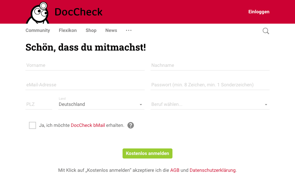 User Registration